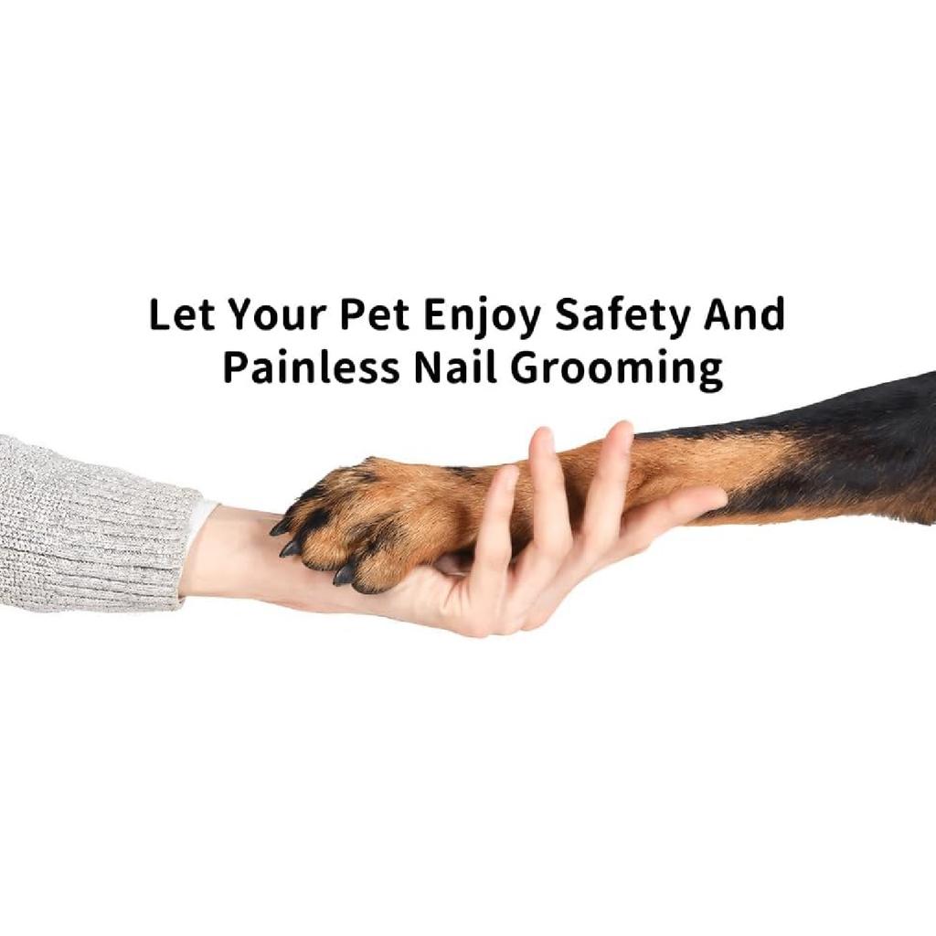 for Dremel Dog Nail Grinder - Diamond Bits Attachment for Dog Nail - 1/8'' Painless Nail Grinder Bits Won't Pull Hair or Get Hot for Large Medium