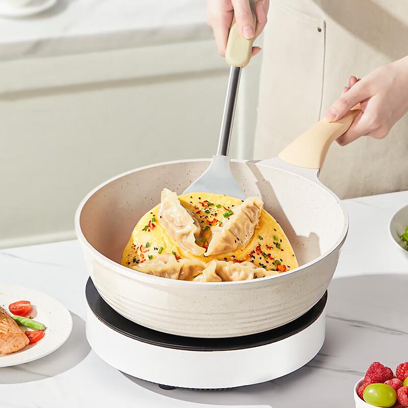 COOKER KING Глубокая сковорода с антипригарным покрытием и крышкой, 24 см