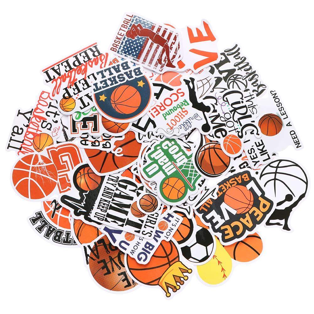 Scrapbooking Ornament Graffiti Basketball Stickers Suitcase Skateboard Decor Decorative Decals