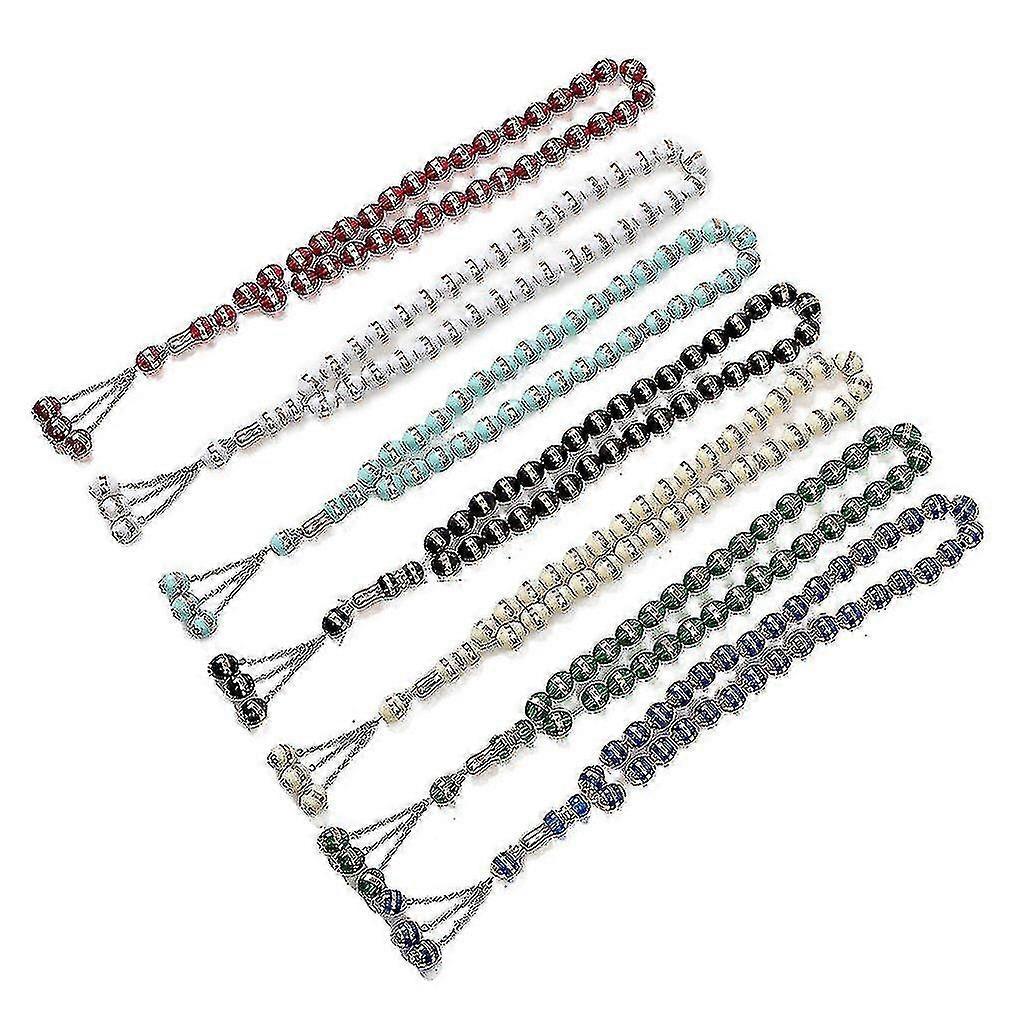 12mm Islamic Prayer Rosary Beads Islam Muslim Prayer Beads Chain As Necklace