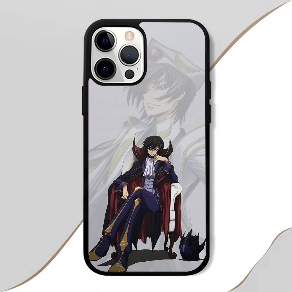 Чехол для телефона Anime C-Code Geass Мобильный Подходит для Apple 17 Air 16 PRO MAX 15 14 13 12 11 Патч Черный Жесткий Корпус