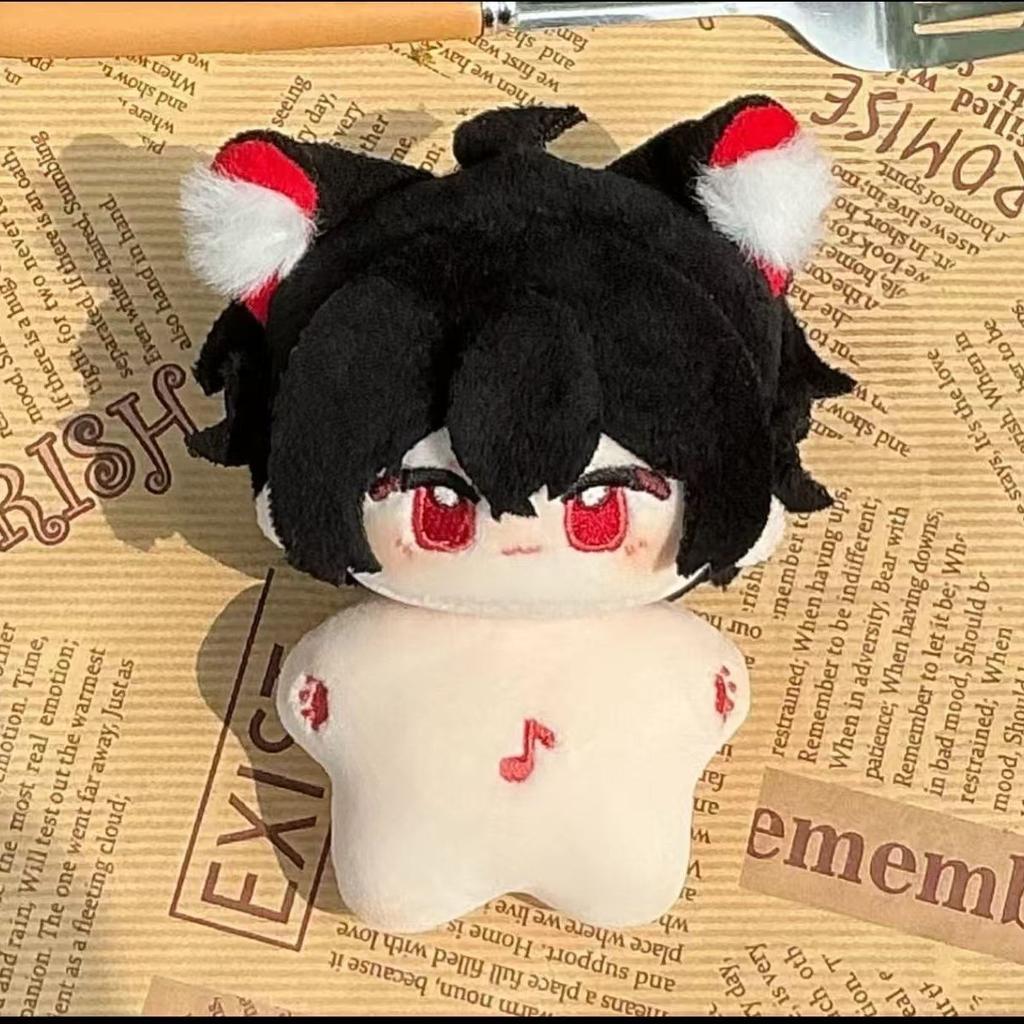 10Cm Game Ayn Clarence Rorschach Alkaid Anime For All Time Soft Keychain Plush Cute Stuffed Backpack Pendant Plushie Gift