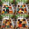 Mid Century Boho Rug Retro Geometric Pattern Area Rug Anti-slip Carpet for Home Living Room Bedroom Decor Sofa Table Large Rugs