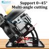 Adjustable Hand Angle Grinder Converter to Cutter 40mm Woodworking Table Tool with Guide Ruler Cutting And Grinding Bracket