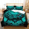 3D Игровая консоль Принт Постельное белье Полиэстер Пододеяльник Комплект Односпальный размер Модный Крутой Домашний Постельный комплект