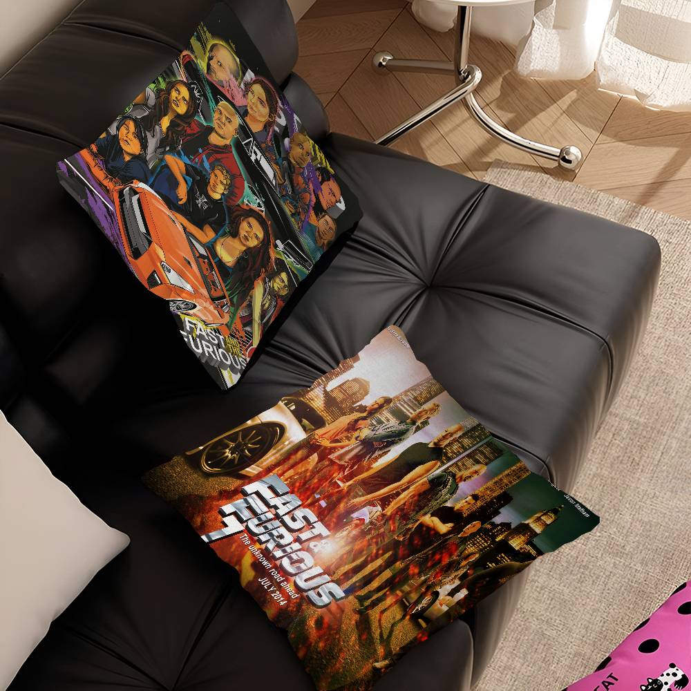 F-Fast & F-Furious pillow cover sofa cushion cover home room decoration children gift