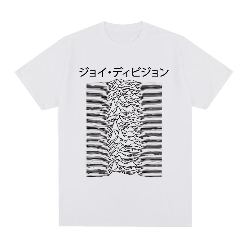 Joy Division Япония Винтажная футболка Идея для подарка Одежда Хлопок Мужская футболка Новая ТИШКА ФУТБОЛКА Женские топы