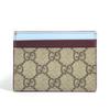 GUCCI 818769  GG Supreme logo panda Business Card Holder Card Case