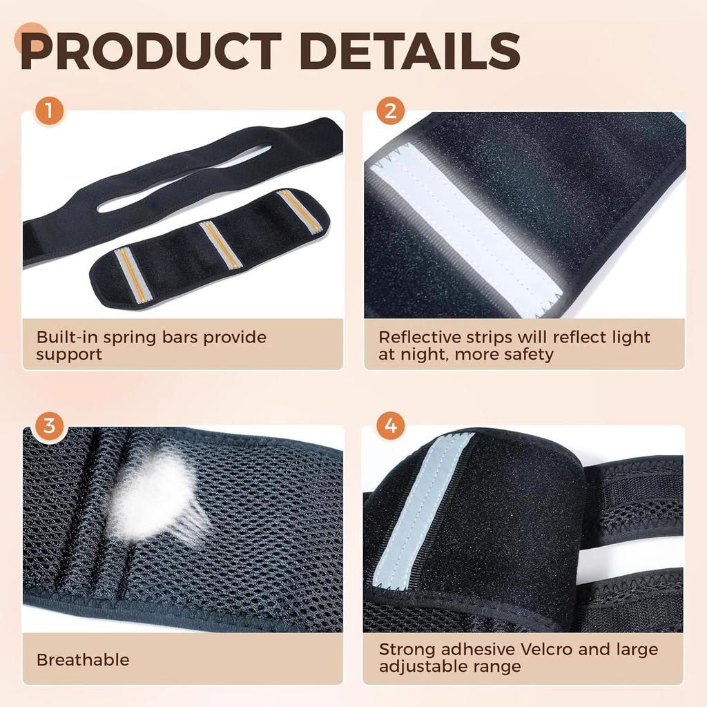 Защита шеи для питомца Собачий ошейник Собачий ошейник Защита от лизания Растяжение Головной убор Послеоперационный Дышащий Ошейник-бандаж для шеи собаки