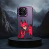 H-Hazbin-IN H-Hotel-EL Чехол для телефона для iPhone17,16,15,14,13,12,11 Plus,Pro Max Черный Конфетный серебристый чехол для телефона