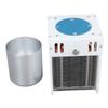 Beverage Cooler Adjustable Temperature Quick Cooling Portable Drink Chiller with Cup for Car