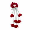 Fairy Style Bell Orchid Scrunchie Long Streamer Bell Flower Ponytail Holder  Teatime Party