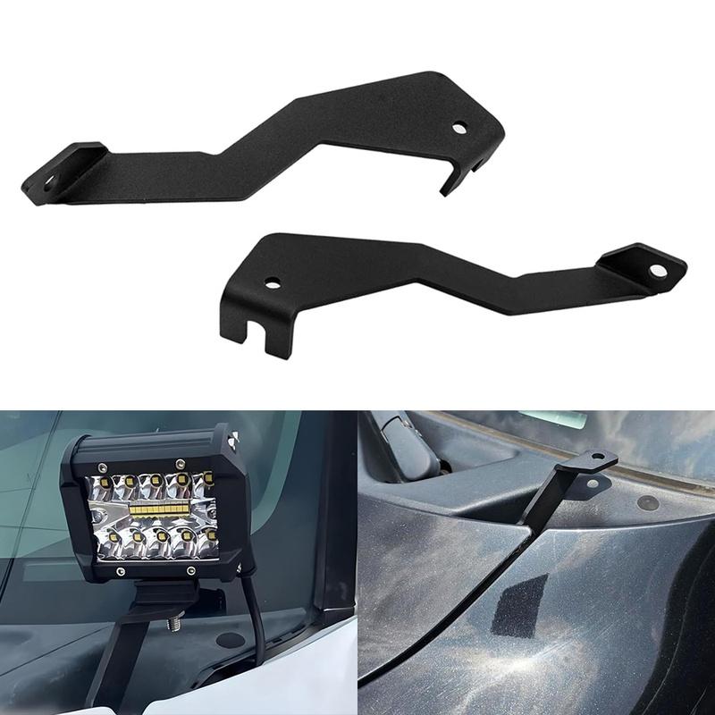 Для Ford F150 2004-2014 Петля капота Светодиодный кронштейн для установки на водосток Кронштейн для рабочего света для Svt Ratpor 2010-2014