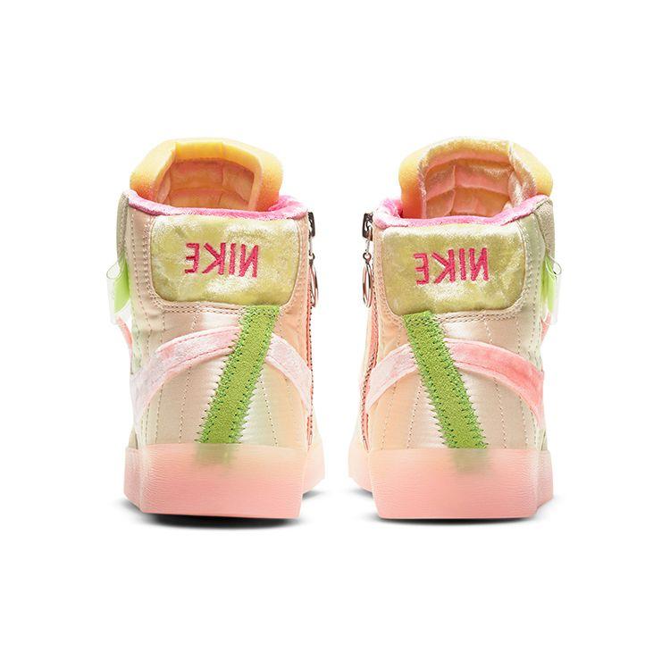 Nike Blazer Mid Rebel Spring Festival Женские кроссовки Розовый кокосово-молочный-белый Розовый оттенок DD8482-163