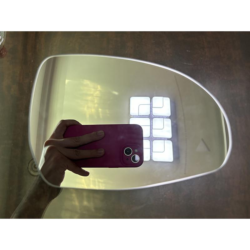 Auto Heated Blind Spot Warning Rear Mirror Glass For Mercedes-Benz C Class W206 2024- GLC W254 -