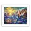 Mermaid Art Oil Painting Print On Canvas Modern Home Decor The Little Mermaid Framed Without