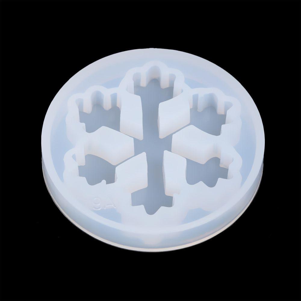 Supplies Epoxy Resin Silicone Casting Mold Christmas Mould Xmas Tree Shape Snowflake Bell Deer