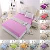 Cozy Solid Color Fitted Sheet Set Ideal For Enhancing Bedroom Comfort And Style