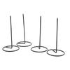 4Pcs Black Receipt Stabber Stable Ticket Holder Straight Desk Receipt Holder  Receipt Storage