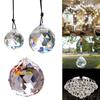Best Hanging Feng Shui Crystal Ball Sphere Prism Faceted Lot Sun Catcher Clear 5 Size