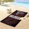 Atlanta Falcons Print Beach Towel, Large Soft Quick Dry Towel for Beach Camping Swimming