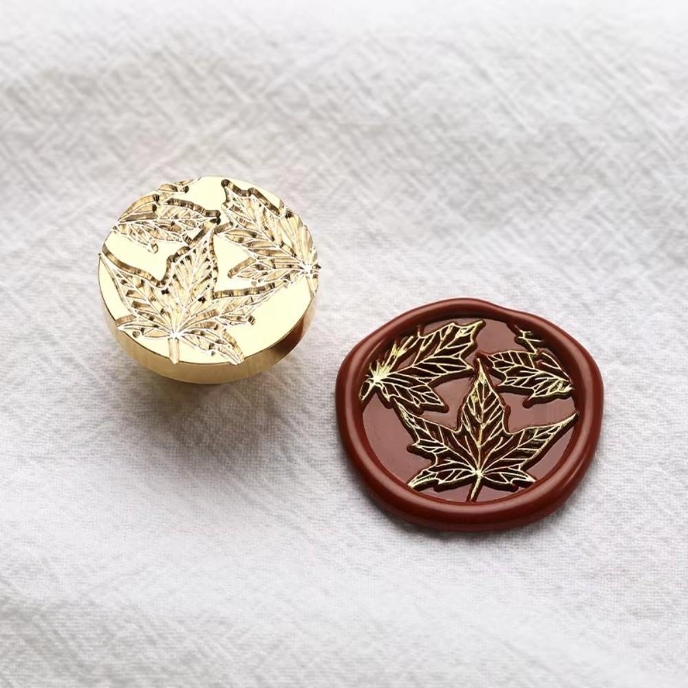 Round Wax Seal Stamp Flowers Sealing Wax Supplies Scrapbooking Sealing Wax Gift Packaging Cards