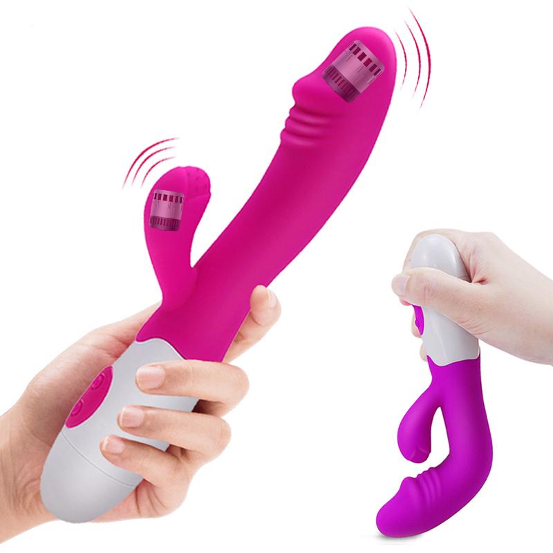 Секс игрушка для взрослых силиконовый вибромассажер