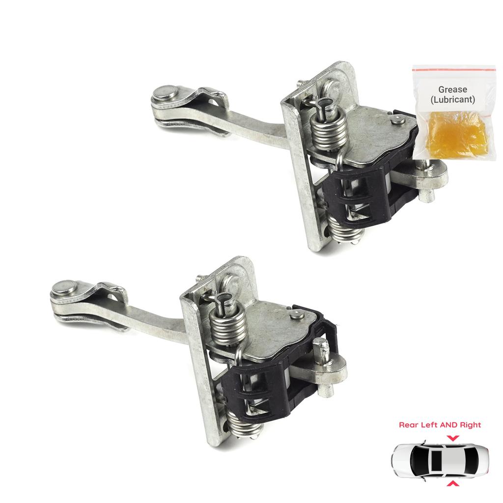 BDP935-1 2 Pieces Rear Left AND Right Door Catch Hinge Brake Stop Check Strap Limiter for Peugeot 5008 MK1 T87 3008 MK1 T84 0U Citroen DS5 9181Q1
