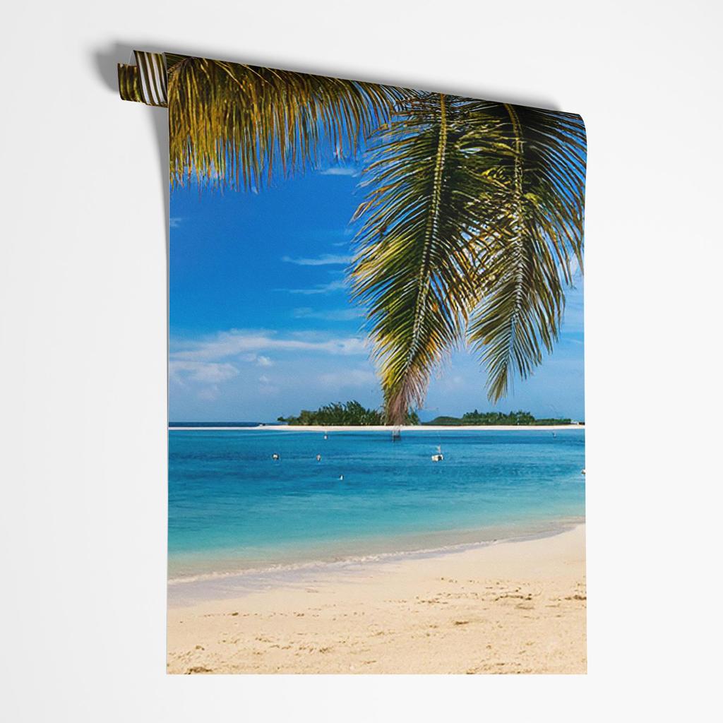 Обои Вид из окна Тропический пляж