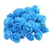 100PCS/Bundle Artificial Rose Head Flower Silk Bulk Party Wedding Fake Bouquet Decor Home Fake Plants Living Room Decoration