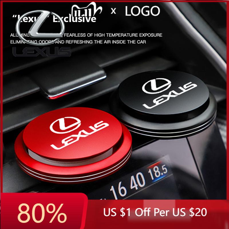 WDM2 2026 Hot Interior Stickers Car Air Freshener Solid Perfume Rotating Aromatherapy Decor For Lexus LS LC RZ IS350 ES300 GS350 CT20