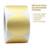 300 Матовых Золотых/Серебряных Круглых Наклеек для Запечатывания на Дни Рождения и Свадьбы - Сувениры для Подарочных Коробок