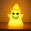 Wizard Ghost Lamp Halloween Witch Hat Light, Spooky LED Decorative Lamp, Light Cartoon Night for Holiday Party Decor