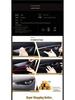 3D Наклейки из Карбона и Персикового Дерева для Обновления Салона Veloster 2011-2016