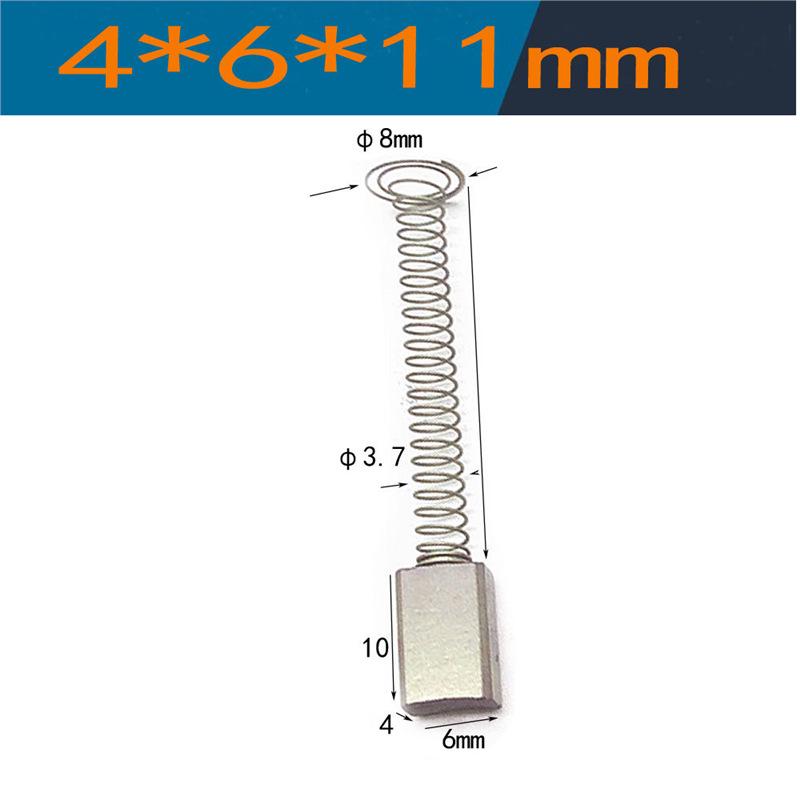 051# High-Quality Electric Drill & Grinder Carbon Brushes - 5x8x13mm Power Tool Accessories