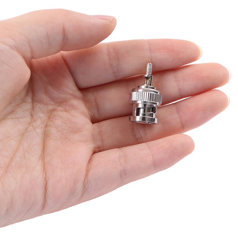 10Pcs Bnc Male Plug Window Crimp Rg316 Rg174 Rg179 Lmr100 Cable Connector