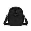 New Casual Women's Shoulder Bag Portable Solid Color Coin Purse Multifunctional Nylon Crossbody Bag