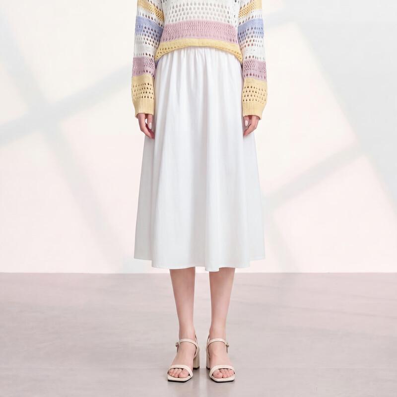 FivePlus Summer Flowy A-Line Midi Skirt
