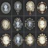 S Cameo Vintage Brooches For Women Queen'S Cameo Beauty