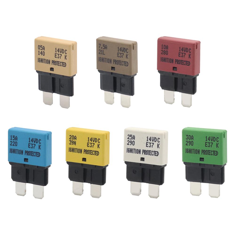 Automatic reset fuse + seat-10-piece set