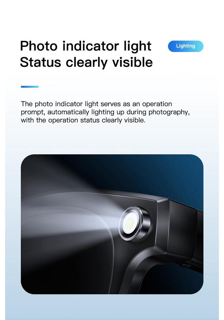 AI Smart Glasses: 8MP Camera, HD Recording, Real-time Translation, Noise Reduction, Photochromic Lenses