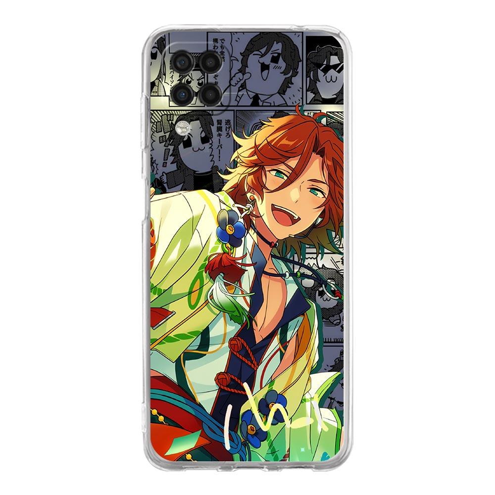 Мультяшный Чехол для Телефона Ensemble Stars Для Samsung A13 A33 A73 A53 A23 A51 A71 A21S A12 A11 A31 A41 A03S A22 A52 A32 5G Прозрачный Чехол