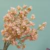 Plastic Artificial Thyme Flower Luxury Fake Flower Thyme Flower Branch  Holiday Party Wedding
