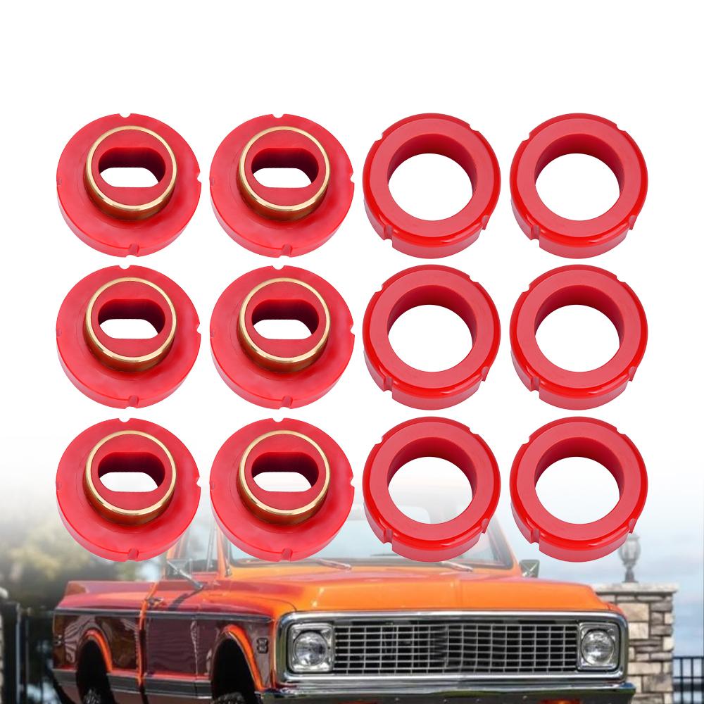 Комплект втулок крепления кабины кузова 7-108 Совместим с Chevy C10 C20 K10 K20 K30 81-1987 Для GMC C1500 C2500 K1500 K2500 SFN209