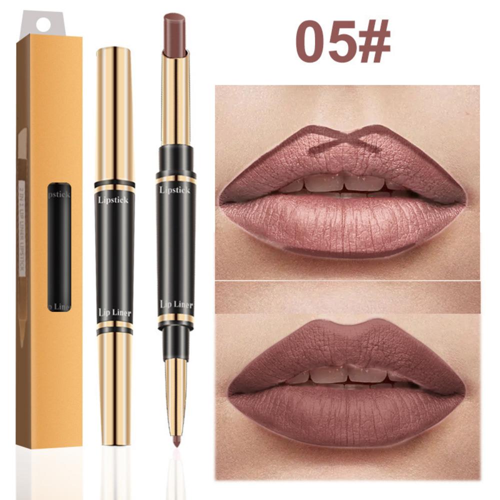 MKKRONTA Double-ended Waterproof Non-removal Lip Liner