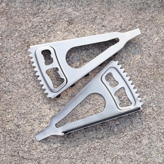 Bottle Opener Comfortable Grip Creative Sturdy Anti-rust Multifunctional Save Effort Silver Color Stainless Steel Jar Opener Home Supply