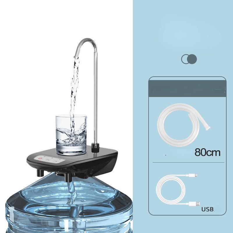 Электрический диспенсер для воды, перезаряжаемый через USB, портативный электрический автоматический водяной насос, ведро, диспенсер для бутылок, автоматический для кухни