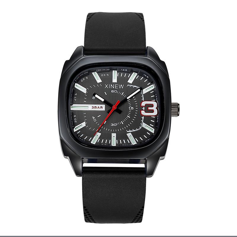 Men Original XINEW Brand Watches Students Boys Fashion Casual Silicone Band Sports Quartz Watch Erkek Barato Saat Montre Homme