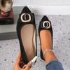 204 Новая Мода Женская Обувь Горячая Распродажа Балетки Острый Носок Женская Повседневная Однотонная Роскошная Обувь Лоферы Женская Обувь Балетки