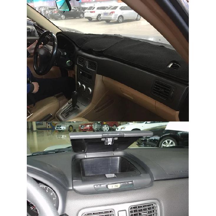 Для Subaru Forester SG SG9 2003-2007 Коврик на панель Приборная панель Защитная накладка Коврик на приборную панель Органайзеры против грязи